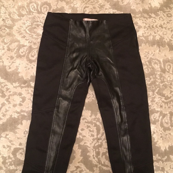 Romeo&Juliet Faux Leather detail Skinny Pants - Picture 2 of 6
